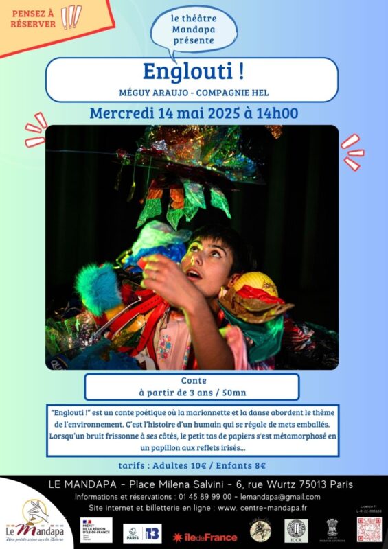 Spectacle Englouti 14 mai 2025