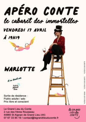 Affiche apéro conte Warlotte