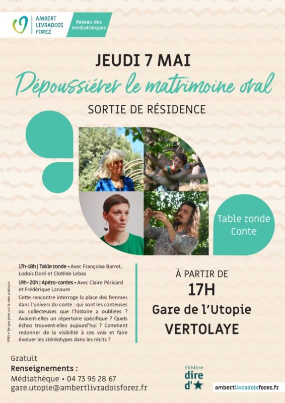 Dépoussiérer le matrimoine oral