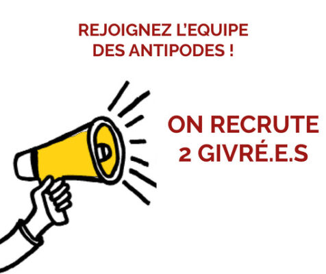 Recrutement 2026 Antipodes