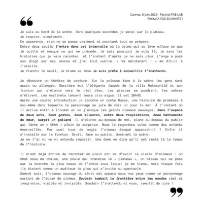 Témoignage