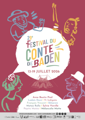 Affiche festival conte Baden été