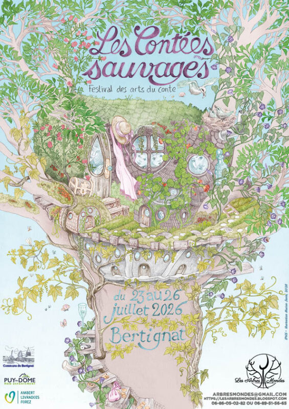 Festival Contées Sauvages 2026 affiche