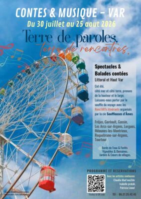Affiche Renc'ARTs itinérants de contes et musique