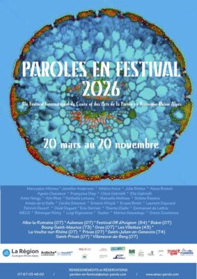 Paroles en festival 2026 AMAC