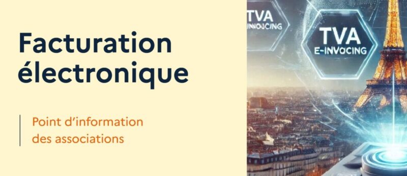 Visuel webinaire facturation électronique crédit mouvement associatif