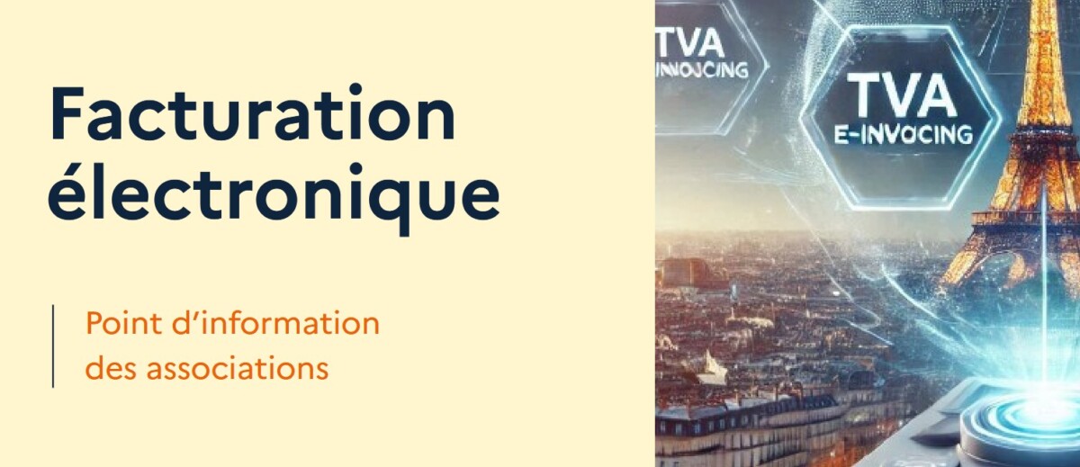 Visuel webinaire facturation électronique crédit mouvement associatif
