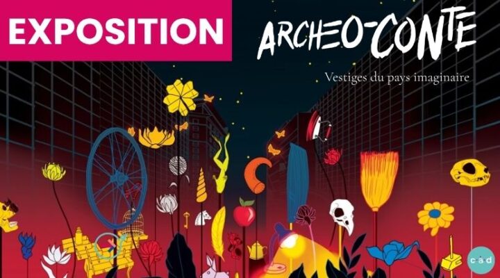 Affiche exposition Archéo-Conte